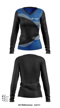 Hammerheads Racing 36736436 Women's Long Sleeve V-neck Shirt - 107