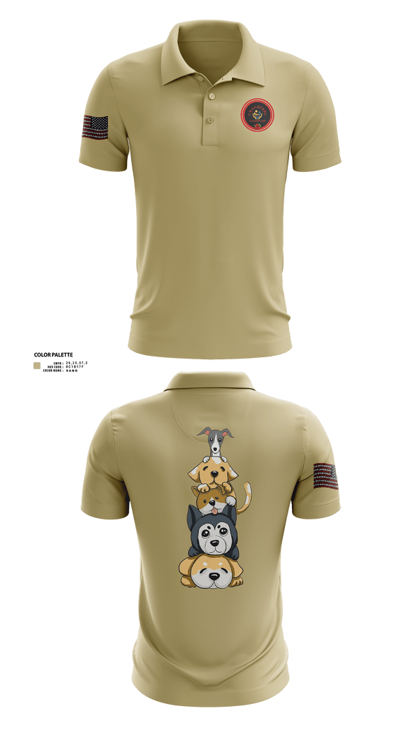 Short Sleeve Performance Polo, Cranberry Country K9s, , Teamtime, Team time, sublimation, custom sports apparel, team uniforms, spirit wear, spiritwear, sports uniforms, custom shirts, team store, custom team store, fundraiser sports, apparel fundraiser