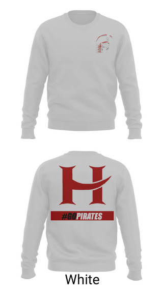 Crew Neck Sweatshirt, Hart High School Volleyball, Women's Volleyball, Teamtime, Team time, sublimation, custom sports apparel, team uniforms, spirit wear, spiritwear, sports uniforms, custom shirts, team store, custom team store, fundraiser sports, apparel fundraiser