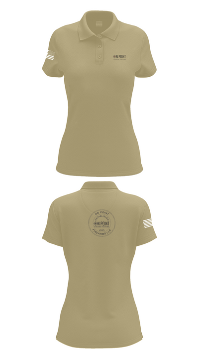 On Point 38210086 Women's Short Sleeve Performance Polo  - 90