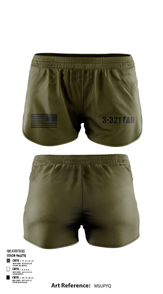 Ranger Panties, 3-321 FAR, Army, Teamtime, Team time, sublimation, custom sports apparel, team uniforms, spirit wear, spiritwear, sports uniforms, custom shirts, team store, custom team store, fundraiser sports, apparel fundraiser