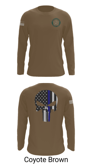 Long Sleeve Performance Shirt, BROWARD SHERIFF EXPLORERS, Police, Teamtime, Team time, sublimation, custom sports apparel, team uniforms, spirit wear, spiritwear, sports uniforms, custom shirts, team store, custom team store, fundraiser sports, apparel fundraiser