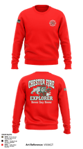 Chester fire explorers 87752590 Crew Neck Sweatshirt - 4