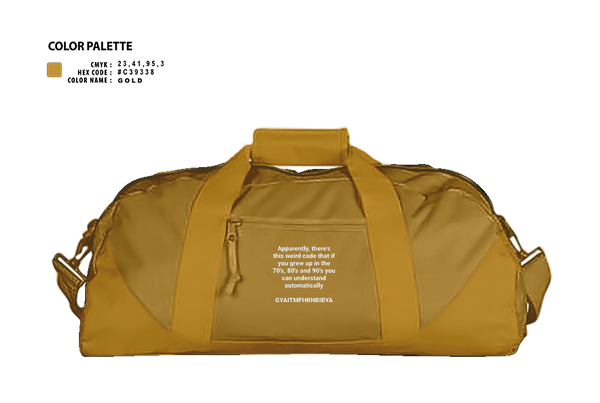 Duffle Bag, Ultra, Spirit Store, Teamtime, Team time, sublimation, custom sports apparel, team uniforms, spirit wear, spiritwear, sports uniforms, custom shirts, team store, custom team store, fundraiser sports, apparel fundraiser