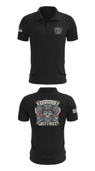 Short Sleeve Performance Polo, Baker 3-509th 3rd Plt 1st squad, Army, Teamtime, Team time, sublimation, custom sports apparel, team uniforms, spirit wear, spiritwear, sports uniforms, custom shirts, team store, custom team store, fundraiser sports, apparel fundraiser