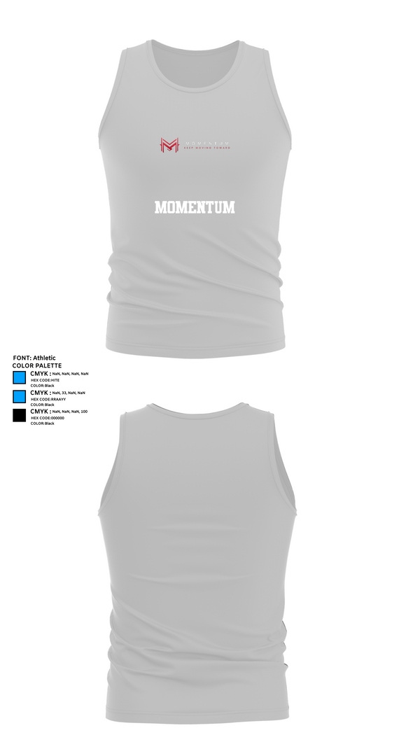 Tank Top, Momentum, Cross Country, Teamtime, Team time, sublimation, custom sports apparel, team uniforms, spirit wear, spiritwear, sports uniforms, custom shirts, team store, custom team store, fundraiser sports, apparel fundraiser