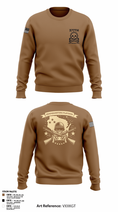 377th SMC 21529568 Crew Neck Sweatshirt - 105