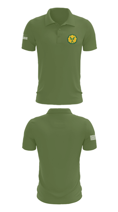 160th mp bn 37897815 Short Sleeve Performance Polo - 47
