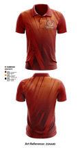 Falcon Middle School Basketball 65038956 Short Sleeve Performance Polo - 1