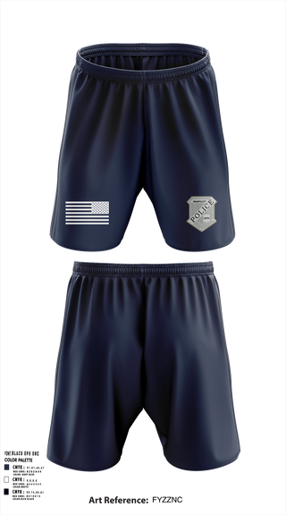Athletic Shorts With Pockets, Swampscott Police, Police, Teamtime, Team time, sublimation, custom sports apparel, team uniforms, spirit wear, spiritwear, sports uniforms, custom shirts, team store, custom team store, fundraiser sports, apparel fundraiser