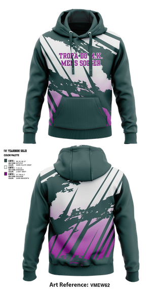 Hoodie, Tropa do M.K., Men's Soccer, Teamtime, Team time, sublimation, custom sports apparel, team uniforms, spirit wear, spiritwear, sports uniforms, custom shirts, team store, custom team store, fundraiser sports, apparel fundraiser