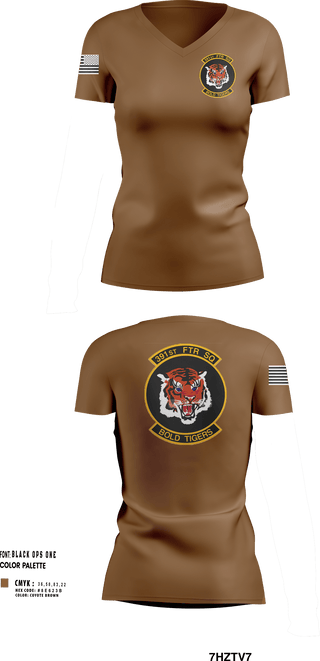Womens Short Sleeve Vneck Shirt, 366 fgs, Air Force, Teamtime, Team time, sublimation, custom sports apparel, team uniforms, spirit wear, spiritwear, sports uniforms, custom shirts, team store, custom team store, fundraiser sports, apparel fundraiser