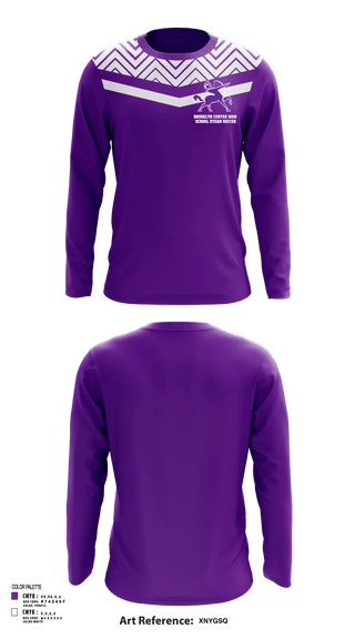 Long Sleeve Performance Shirt, Brooklyn Center High School Steam Soccer, Men's Soccer, Teamtime, Team time, sublimation, custom sports apparel, team uniforms, spirit wear, spiritwear, sports uniforms, custom shirts, team store, custom team store, fundraiser sports, apparel fundraiser