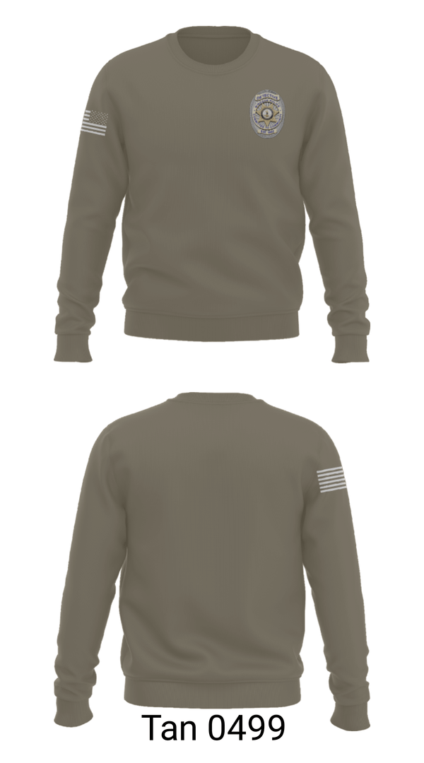 Crew Neck Sweatshirt, Criminal Investigations Division, Police, Teamtime, Team time, sublimation, custom sports apparel, team uniforms, spirit wear, spiritwear, sports uniforms, custom shirts, team store, custom team store, fundraiser sports, apparel fundraiser