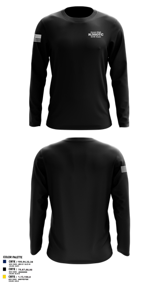Long Sleeve Performance Shirt, Guam High NJROTC Drill Team, , Teamtime, Team time, sublimation, custom sports apparel, team uniforms, spirit wear, spiritwear, sports uniforms, custom shirts, team store, custom team store, fundraiser sports, apparel fundraiser