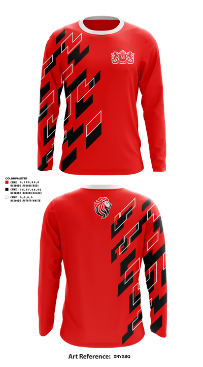 Monarchs 37137833 Long Sleeve Performance Shirt - 2