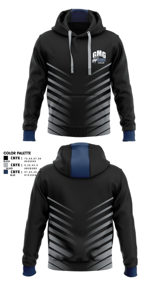 Hoodie, GMG Senior High School Cheer, Cheer, Teamtime, Team time, sublimation, custom sports apparel, team uniforms, spirit wear, spiritwear, sports uniforms, custom shirts, team store, custom team store, fundraiser sports, apparel fundraiser