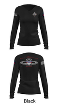 307th bsb 83120059 Women's Long Sleeve V-neck Shirt - 19