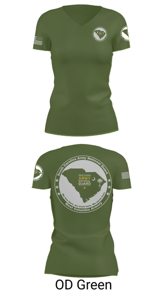 Womens Short Sleeve Vneck Shirt, Bravo 3, National Guard, Teamtime, Team time, sublimation, custom sports apparel, team uniforms, spirit wear, spiritwear, sports uniforms, custom shirts, team store, custom team store, fundraiser sports, apparel fundraiser
