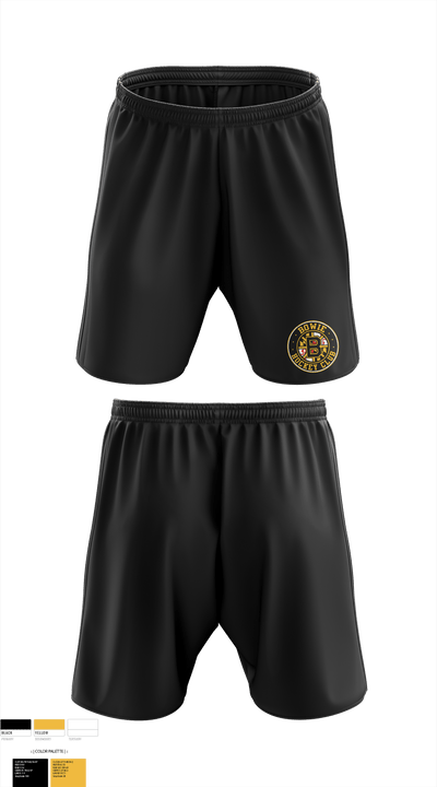 Bowie Hockey Club 60546715 Athletic Shorts With Pockets - 2