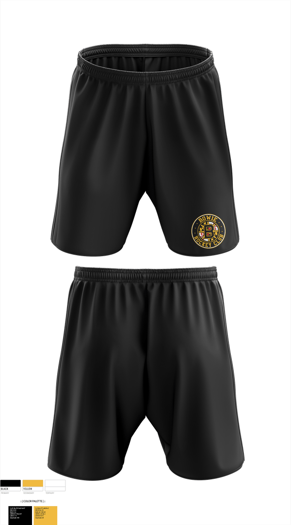 Athletic Shorts With Pockets, Bowie Hockey Club, Ice Hockey, Teamtime, Team time, sublimation, custom sports apparel, team uniforms, spirit wear, spiritwear, sports uniforms, custom shirts, team store, custom team store, fundraiser sports, apparel fundraiser