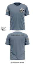 Ben Wheeler Fire 43777175 Short Sleeve Performance Shirt - 1