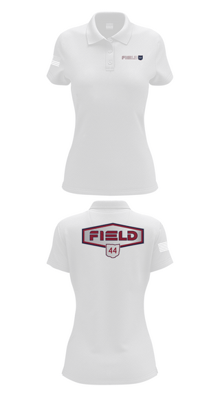Womens Short Sleeve Performance Polo, Field44, , Teamtime, Team time, sublimation, custom sports apparel, team uniforms, spirit wear, spiritwear, sports uniforms, custom shirts, team store, custom team store, fundraiser sports, apparel fundraiser