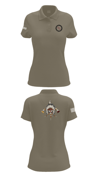 Seminole Battalion 90805231 Women's Short Sleeve Performance Polo  - 75