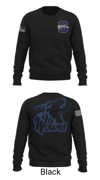 Shawnee Middle School Cheer 74518757 Crew Neck Sweatshirt - 21