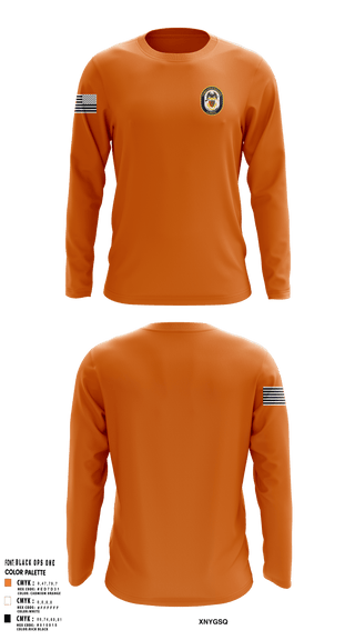 Long Sleeve Performance Shirt, Tabb NJROTC, Navy, Teamtime, Team time, sublimation, custom sports apparel, team uniforms, spirit wear, spiritwear, sports uniforms, custom shirts, team store, custom team store, fundraiser sports, apparel fundraiser
