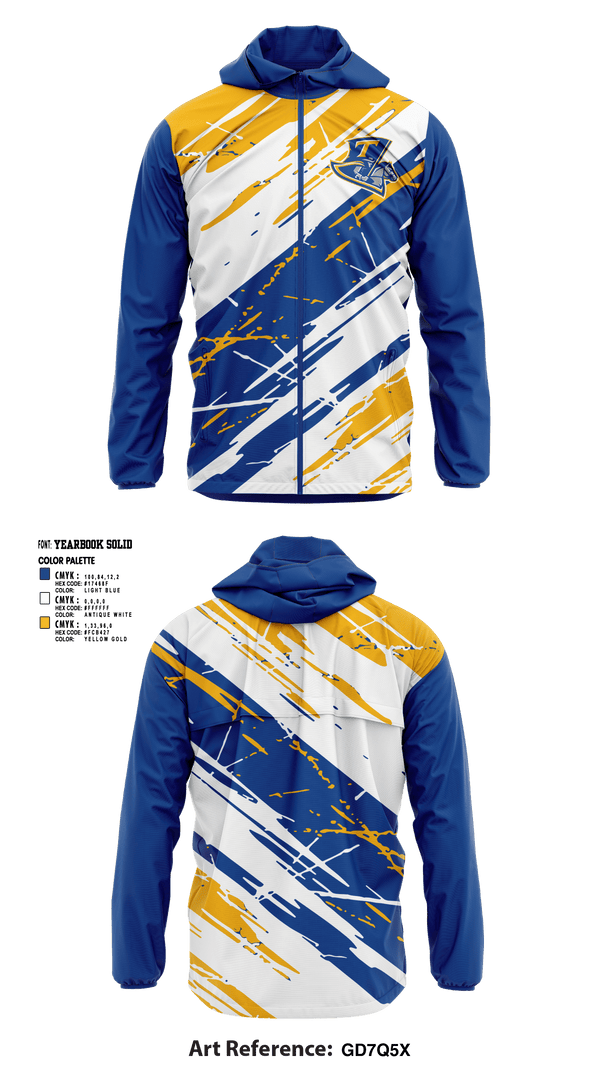 Windbreaker, Russell I Doig Middle School Football, Football, Teamtime, Team time, sublimation, custom sports apparel, team uniforms, spirit wear, spiritwear, sports uniforms, custom shirts, team store, custom team store, fundraiser sports, apparel fundraiser