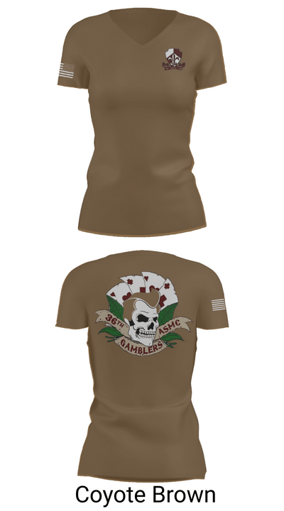 418 MLC 48598349 Women's Short Sleeve V-neck Shirt - 8