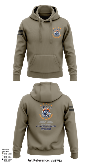 Hoodie, 5 Star, , Teamtime, Team time, sublimation, custom sports apparel, team uniforms, spirit wear, spiritwear, sports uniforms, custom shirts, team store, custom team store, fundraiser sports, apparel fundraiser