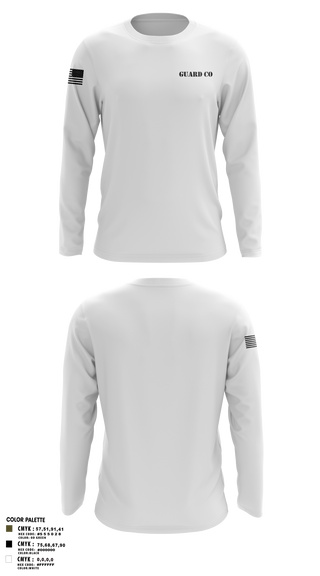 Long Sleeve Performance Shirt, Guard Co, , Teamtime, Team time, sublimation, custom sports apparel, team uniforms, spirit wear, spiritwear, sports uniforms, custom shirts, team store, custom team store, fundraiser sports, apparel fundraiser
