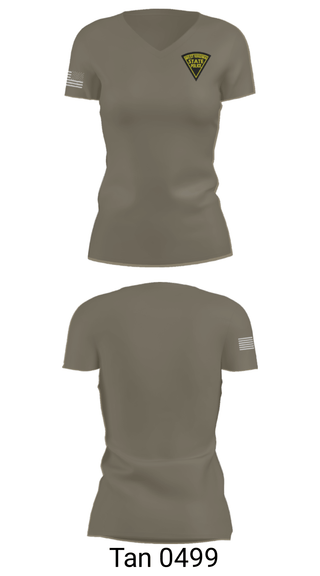 Womens Short Sleeve Vneck Shirt, West Virginia State Police, Police, Teamtime, Team time, sublimation, custom sports apparel, team uniforms, spirit wear, spiritwear, sports uniforms, custom shirts, team store, custom team store, fundraiser sports, apparel fundraiser