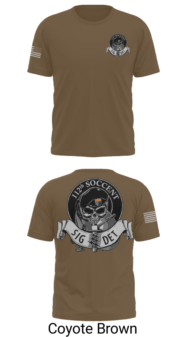 Short Sleeve Performance Shirt, 112th SOCCENT SIGDET, Army, Teamtime, Team time, sublimation, custom sports apparel, team uniforms, spirit wear, spiritwear, sports uniforms, custom shirts, team store, custom team store, fundraiser sports, apparel fundraiser