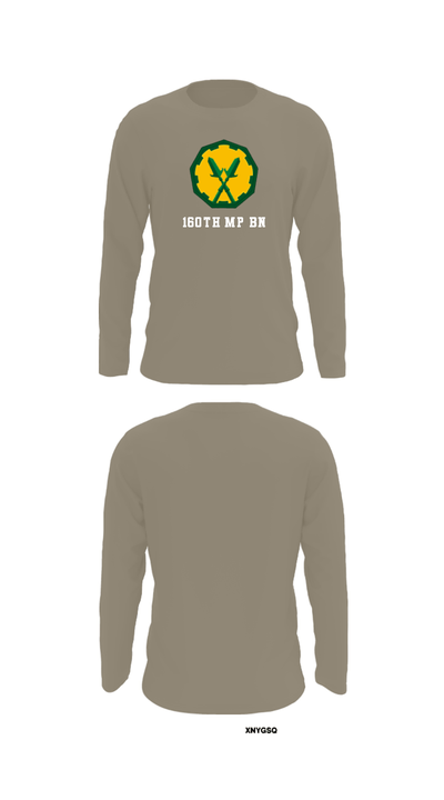 160th mp bn 37897815 Long Sleeve Performance Shirt - 72