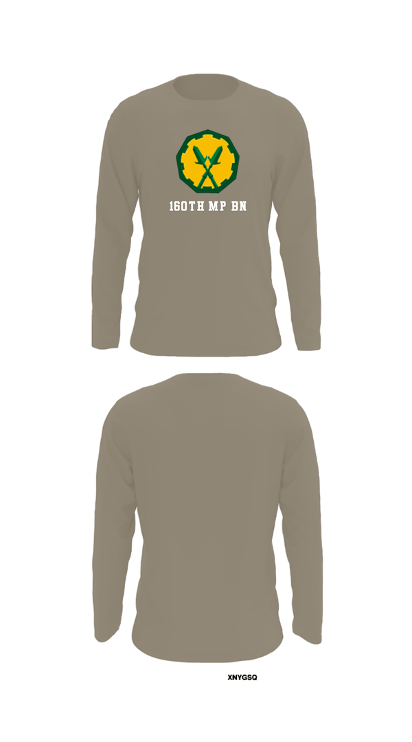Long Sleeve Performance Shirt, 160th mp bn, Army, Teamtime, Team time, sublimation, custom sports apparel, team uniforms, spirit wear, spiritwear, sports uniforms, custom shirts, team store, custom team store, fundraiser sports, apparel fundraiser