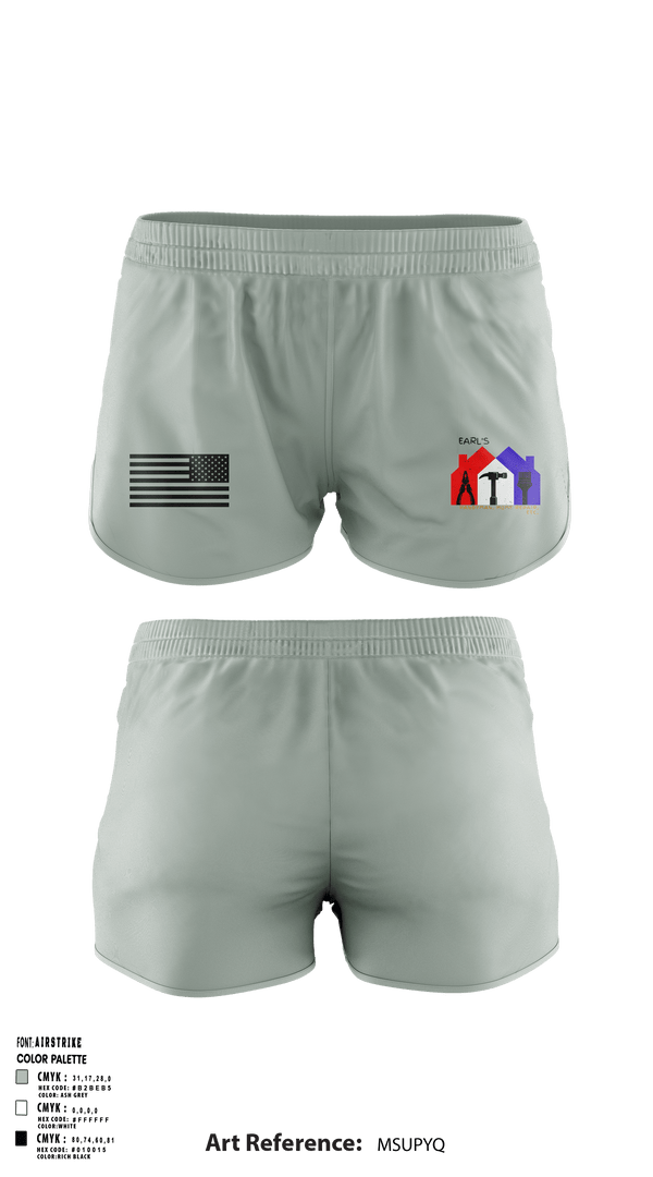 Ranger Panties, Earl's Handyman Home Repair ETC, , Teamtime, Team time, sublimation, custom sports apparel, team uniforms, spirit wear, spiritwear, sports uniforms, custom shirts, team store, custom team store, fundraiser sports, apparel fundraiser