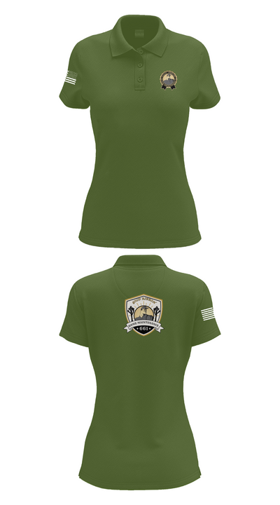 Gold Ribbon Home Maintenance 37613348 Women's Short Sleeve Performance Polo  - 25