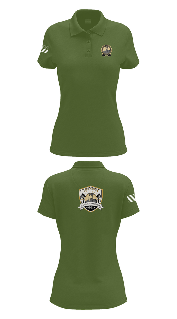 Womens Short Sleeve Performance Polo, Gold Ribbon Home Maintenance, , Teamtime, Team time, sublimation, custom sports apparel, team uniforms, spirit wear, spiritwear, sports uniforms, custom shirts, team store, custom team store, fundraiser sports, apparel fundraiser