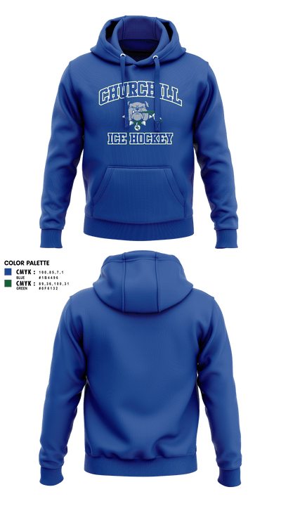 Churchill Ice Hockey 67738874 Hoodie - 15