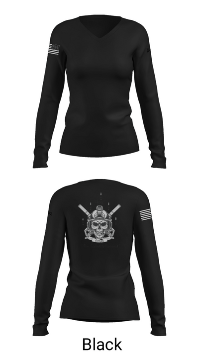 C co 1-185 Th 38843734 Women's Long Sleeve V-neck Shirt - 37