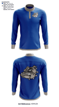 Durham School of the Arts Bulldogs Basketball 50674926 Quarter Zip Jacket - 41