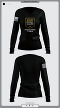 Recruiting 24284628 Women's Long Sleeve V-neck Shirt - 97