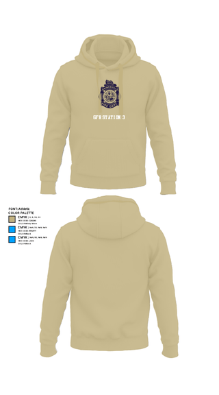 Hoodie, GFR Station 3, Fire Department, Teamtime, Team time, sublimation, custom sports apparel, team uniforms, spirit wear, spiritwear, sports uniforms, custom shirts, team store, custom team store, fundraiser sports, apparel fundraiser