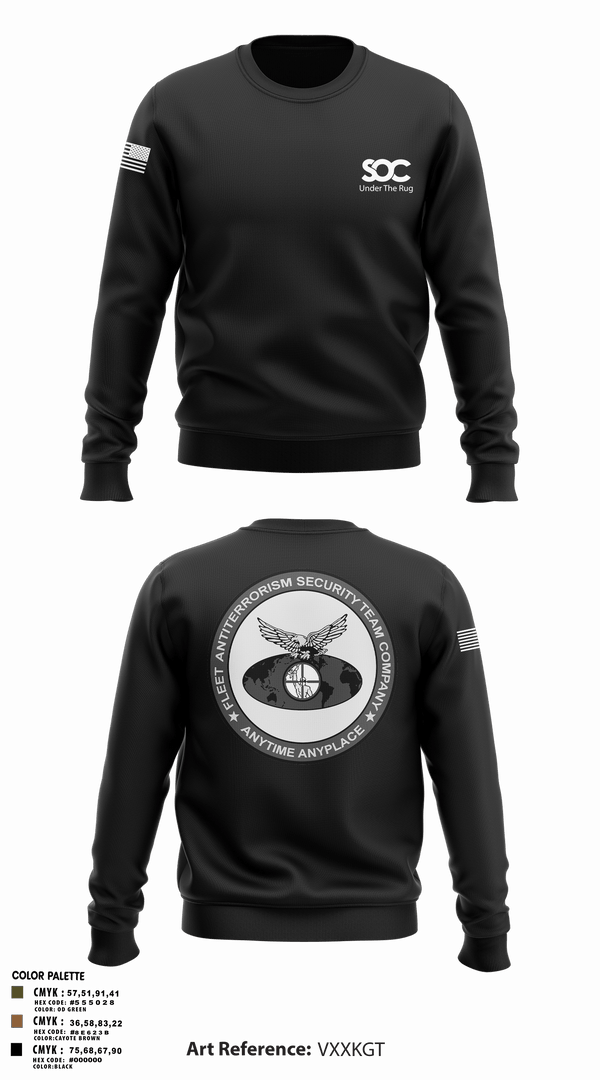 Crew Neck Sweatshirt, F.A.S.T., Marines, Teamtime, Team time, sublimation, custom sports apparel, team uniforms, spirit wear, spiritwear, sports uniforms, custom shirts, team store, custom team store, fundraiser sports, apparel fundraiser