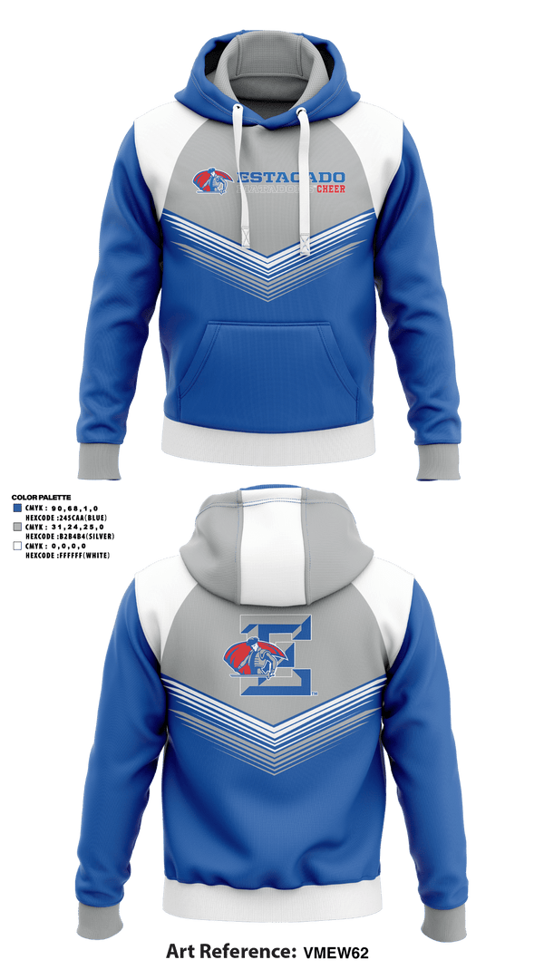 Hoodie, Estacado High School Cheer, Cheer, Teamtime, Team time, sublimation, custom sports apparel, team uniforms, spirit wear, spiritwear, sports uniforms, custom shirts, team store, custom team store, fundraiser sports, apparel fundraiser