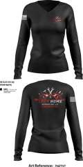 Logy home construction & renovation LLC 22235711 Women's Long Sleeve V-neck Shirt - 28