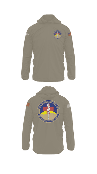 Windbreaker, 18 MDSS, Air Force, Teamtime, Team time, sublimation, custom sports apparel, team uniforms, spirit wear, spiritwear, sports uniforms, custom shirts, team store, custom team store, fundraiser sports, apparel fundraiser